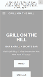 Mobile Screenshot of grillonthehillbar.com